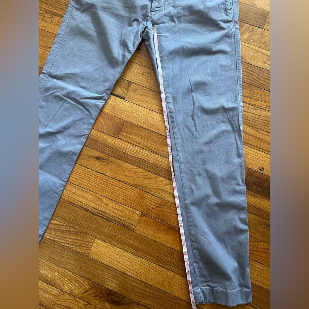 Men's J Crew Slim Chinos Gray 30x32